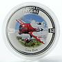Cook Islands 2 dollars Gee Bee Model R Aircraft proof silver coin 2006