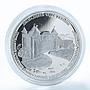 Cook Islands 5 dollars 12 Wonders Khotyn Fortress silver coin 2009