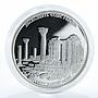 Cook Islands $5 12 wonders Khersones Tavrijsky 1 Oz Silver Coin 2009