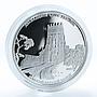 Cook Islands 5 dollars Upper Castle of Lutsk Lubart's Castle  silver coin 2009