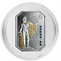 Cook Islands 5 dollars Vatican Art Apollo Belvedere silver coin 2009