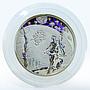 Cameroon 500 francs Zodiac Signs series Virgo hologram silver coin 2010