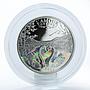 Cameroon 1000 francs Amour Toujours Love Today Swans Hologram silver coin 2011