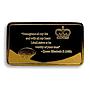 Queen Elizabeth II, Britain, Gold Plated bar, Diamond Jubilee