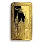 Catedral de Santiago, Gold Plated Bar, Commemorative Spain, Church