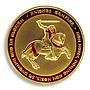Templar Knight Coin, Red Cross, Gold Plated Coin, Christ Soldiers, Token