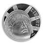 Liberty Coin, German Silver Plated, USA, 1 oz, 2013, Token, Souvenir