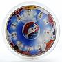 UEFA European Football Championship France Stars silver plated token 2016