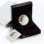 Fiji set of 2 color silver coin 1 dollar  Year of Snake Yin and Yang 2013