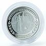 Kyrgyzstan 10 Som 60th Anniversary of Great Victory proof silver coin 2005