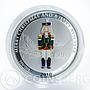 Liberia 2 dollars Merry Christmas and Happy New Year Nutcracker silver coin 2010
