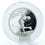 Mongolia 500 tögrög Dancing Queen - Ice Skating proof silver coin 2006