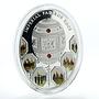 Niue 2 dollars Imperial Faberge Eggs series The 1812 War proof silver coin 2012