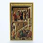 Niue 1$ Passion Christ Duccio Maesta Siena Judas Received 30 pieces coin 2012