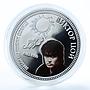 Niue 2 dollars Soviet Russian Rock Music Singer Viktor Tsoy silver coin 2010