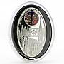 Niue 1 dollar Gothic Cathedrals series Stephansdom colored silver coin 2010