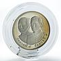 Thailand 20 baht 100th Anniversary of the Thai Railway proof coin 1997