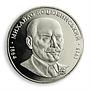 Ukraine 2 hryvnia Mykhailo Kotsiubynsky Outstanding writer nickel coin 2004