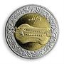 Ukraine 5 hryvnia Lyre /Lira traditional folk music instrument bimetal coin 2004