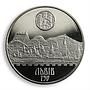 Ukraine 5 hryvnia 750 years to Lviv Ancient Cities Lemberg lion nickel coin 2006
