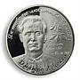 Ukraine 2 hryvnia Dmytro Lutsenko poet lyricist songwriter Kyiv nickel coin 2006