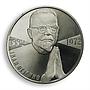 Ukraine 2 hryvnia Ivan Ohienko Ilarion cleric scholar linguist nickel coin 2007