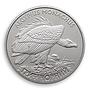 Ukraine 2 hryvnia Black Vulture Aegypius Monachus Griffin Fauna nickel coin 2008