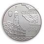 Ukraine 5 hryvnia 850 years to Sniatyn Ancient Cities town hall nickel coin 2008