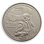 Ukraine 2 hryvnia 70 years Carpatho-Ukraine Carpathian Republic nickel coin 2009