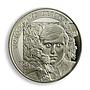 Ukraine 2 hryvnia Volodymyr Ivasiuk composer poet singer music nickel coin 2009