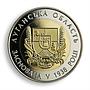 Ukraine 5 hryvnia 75 years of Luhansk Oblast region coal bobak bimetal coin 2013