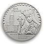 Ukraine 2 hryvnia Anna Yaroslavna Kyiv princess queen of France nickel coin 2014