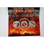 Ukraine 5 hryvnias  Heavenly Hundred Euromaidan set of 3 coins in booklet 2015