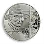 Ukraine 2 hryvnas Petro Prokopovych Inventor Beehive nickel silver 2015