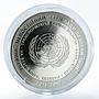 Ukraine 5 hryvnia Non-permanent Member of U.N. Security Council nickel coin 2016