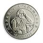 Ukraine 2 hryvnia Mykhailo Drahomanov politician philosopher nickel coin 2001