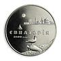 Ukraine 5 hryvnia 2500 years Yevpatoria Ancient Cities nickel coin 2003