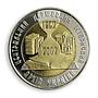 Ukraine 5 hryvnia 150 years Central State Historical Archives bimetal coin 2003