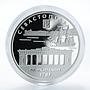 Ukraine 10 hryvnia 225 Years Sevastopol Ship silver proof coin 2008