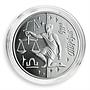 Ukraine 5 hryvnia Libra Signs of Zodiac silver proof coin 2008