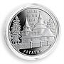 Ukraine 10 hryvnia Holy Spirit Church Rohatyn Carpathian silver proof coin 2009