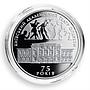 Ukraine 10 hryvnia 75 Years of Kyiv Academic Operetta Theatre silver coin 2009