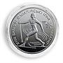Ukraine 10 hryvnia 18 Winter Olympic Games Nagano Ski silver coin 1998