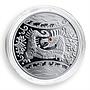 Ukraine 5 hryvnia Year of Dragon Oriental Calendar silver proof coin 2012