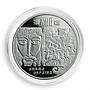 Ukraine 10 hryvnia Prince Kyi Founder of  Kyiv 5th Centuries silver coin 1998