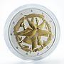 Ukraine 10 hryvnia Wheel of Life Sun silver gilded proof coin 2017