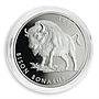Ukraine 10 hryvnia Bison Bonasus Fauna Endangered Species silver proof coin 2003