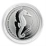 Ukraine 10 hryvnia Seahorse Black Sea Fauna Red Book silver proof coin 2003
