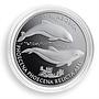 Ukraine 10 hryvnia Azov Dolphin Fauna Black Sea Red Book silver proof coin 2004