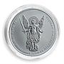 Ukraine 1 hryvnia, Archangel Michael, silver coin, 2016